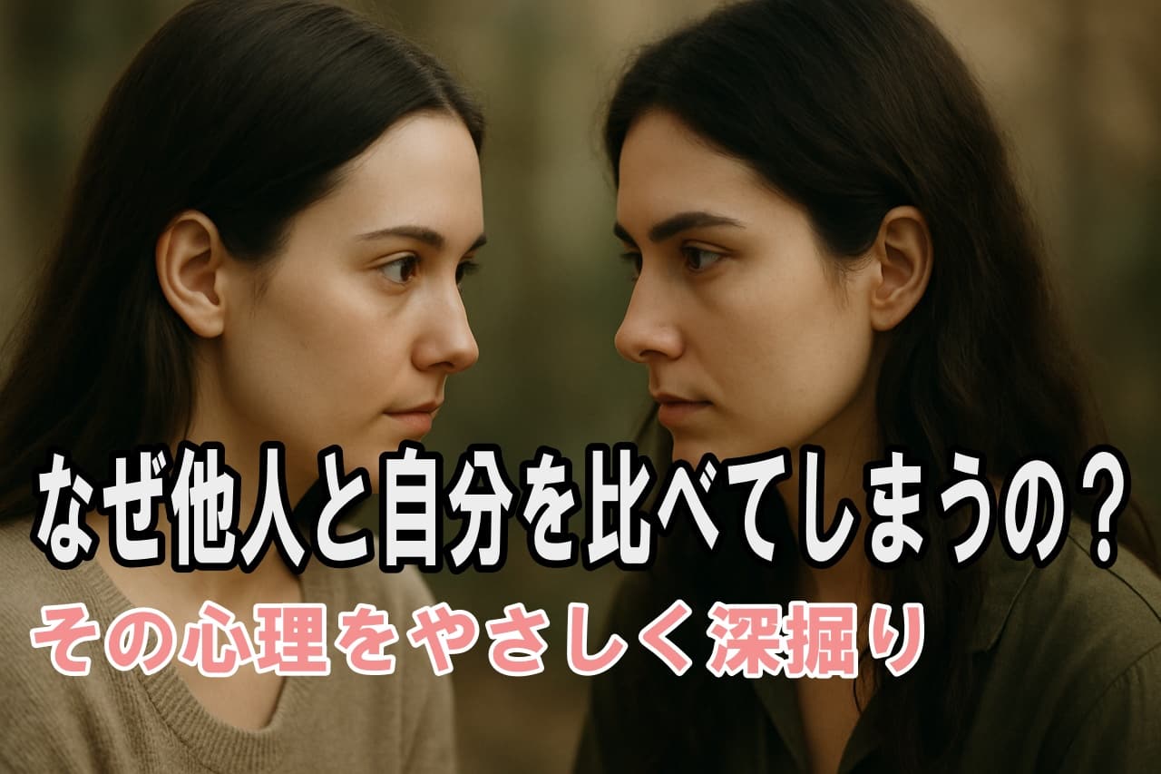 なぜ他人と自分を比べてしまうの？その心理をやさしく深掘り